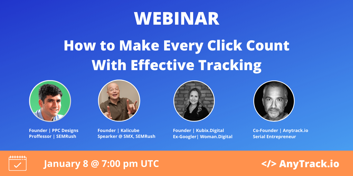 PPC Pros: Scale Campaigns with Effective Ad Tracking | AnyTrack