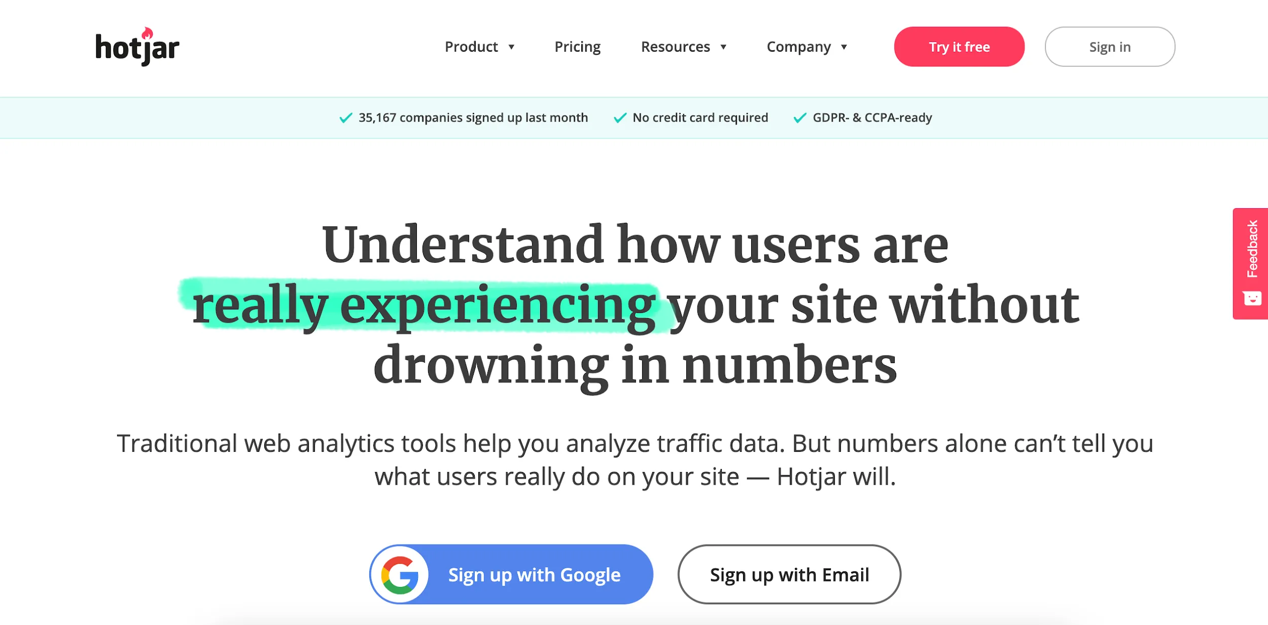 hotjar essential affiliate marketing tool